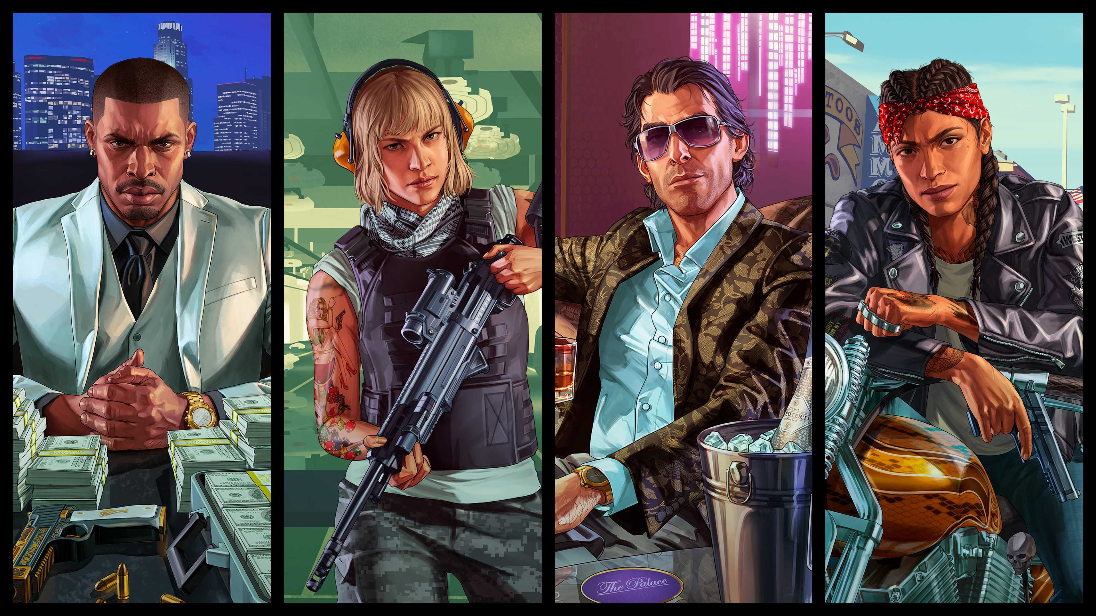 Gta online mission characters