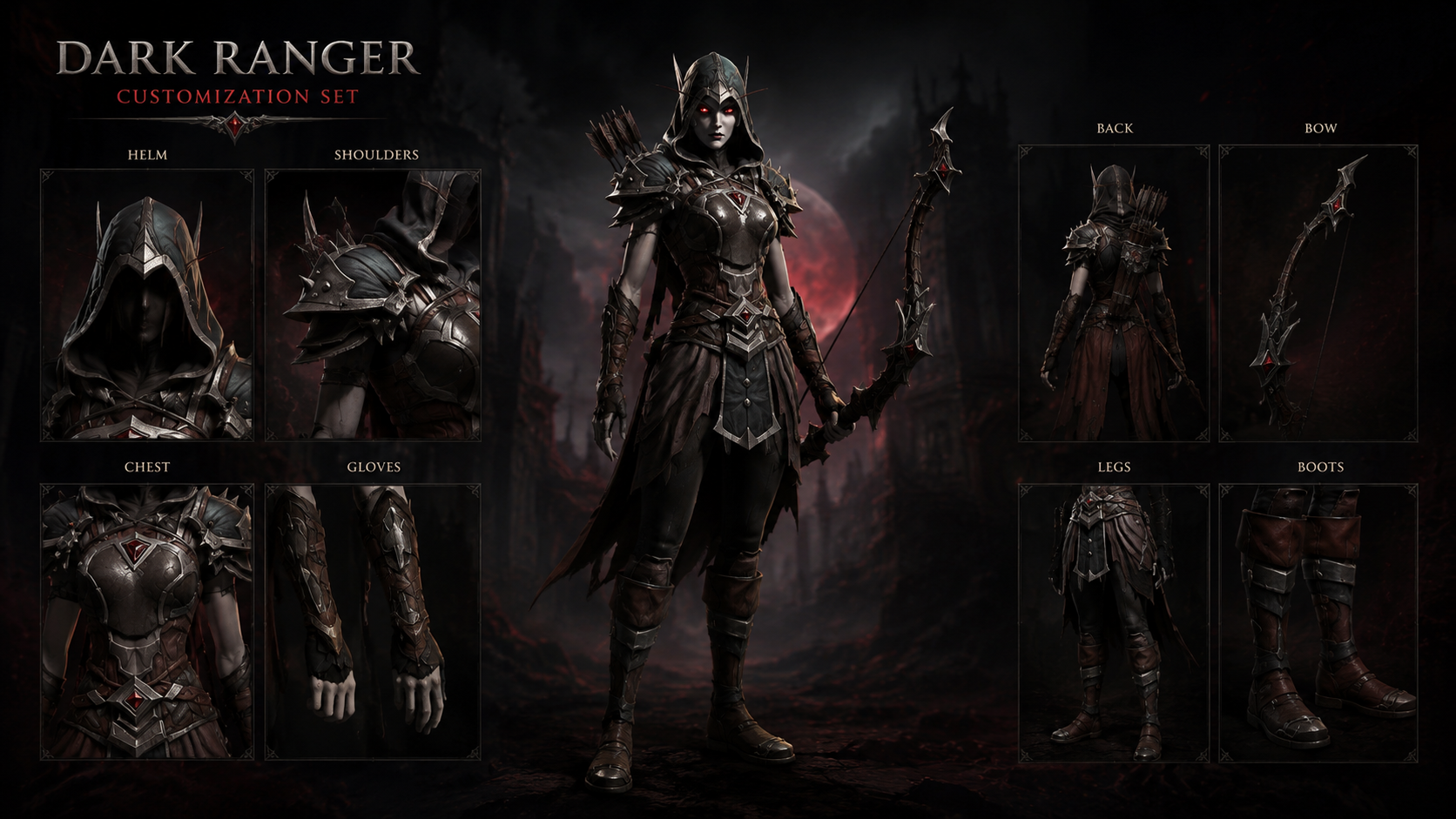 MajorBase WoW Dark Ranger Set
