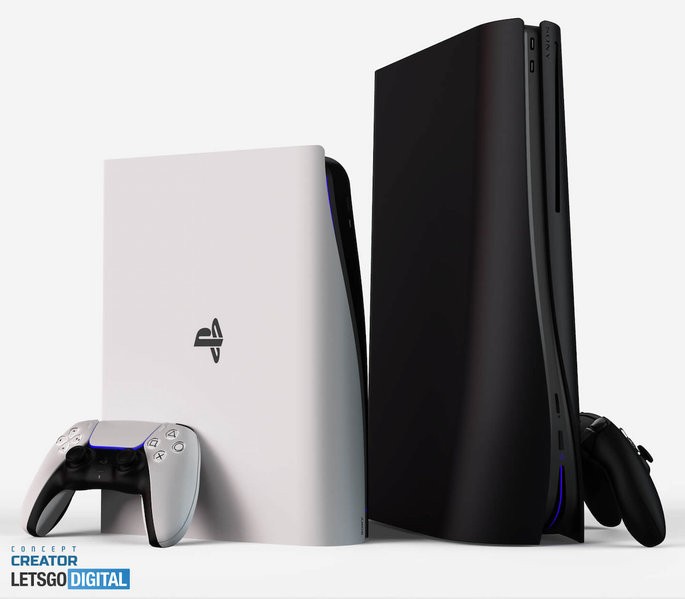 Sony PS5 Pro and Slim Possible Design