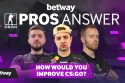 How would CS:GO pros improve the game