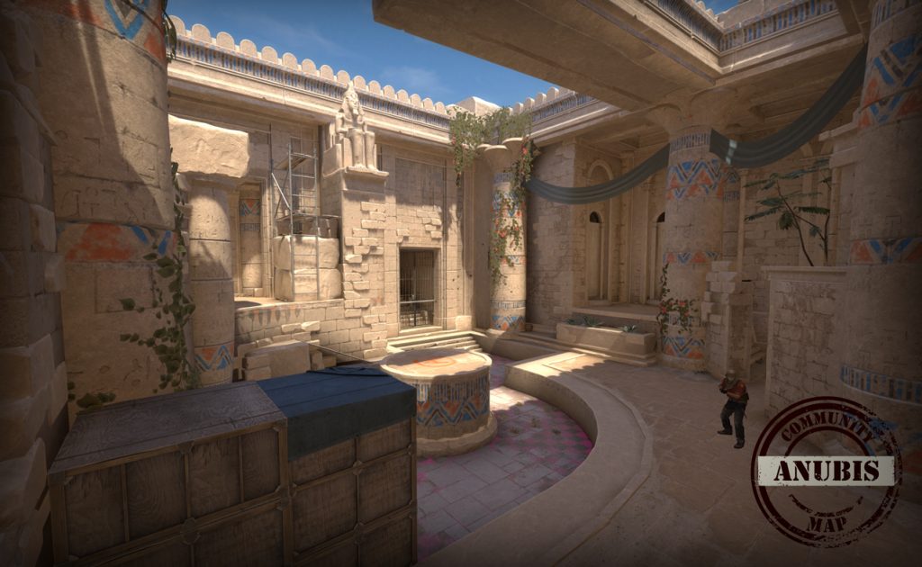 CSGO Anubis Bombsite A